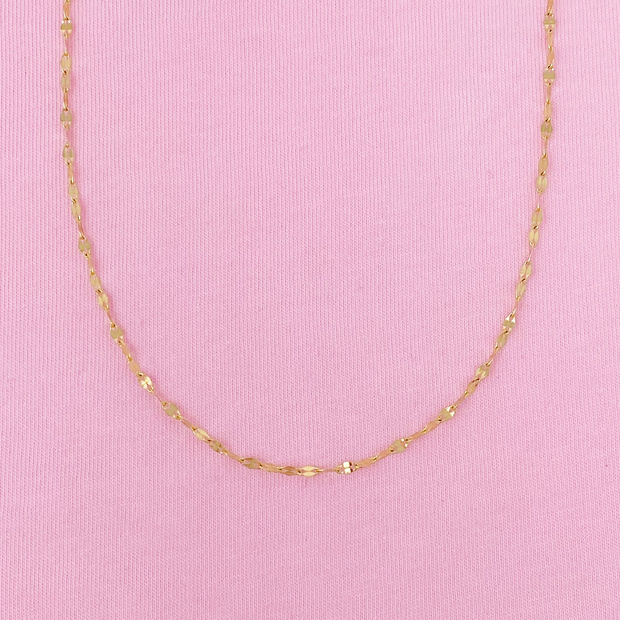Four Pack Charming Chains – Gold Plated Stainless Steel Chain Necklaces for Women | Tarnish-Free, Charm-Ready Jewelry