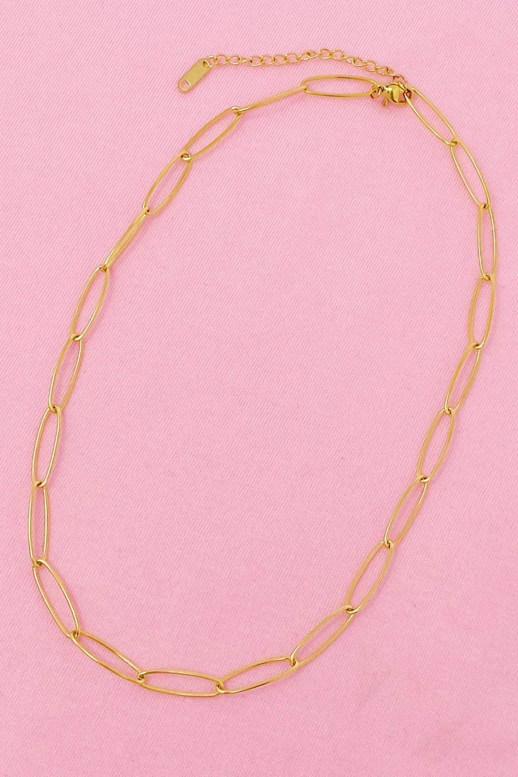 Four Pack Charming Chains – Gold Plated Stainless Steel Chain Necklaces for Women | Tarnish-Free, Charm-Ready Jewelry Lysandra Luxe