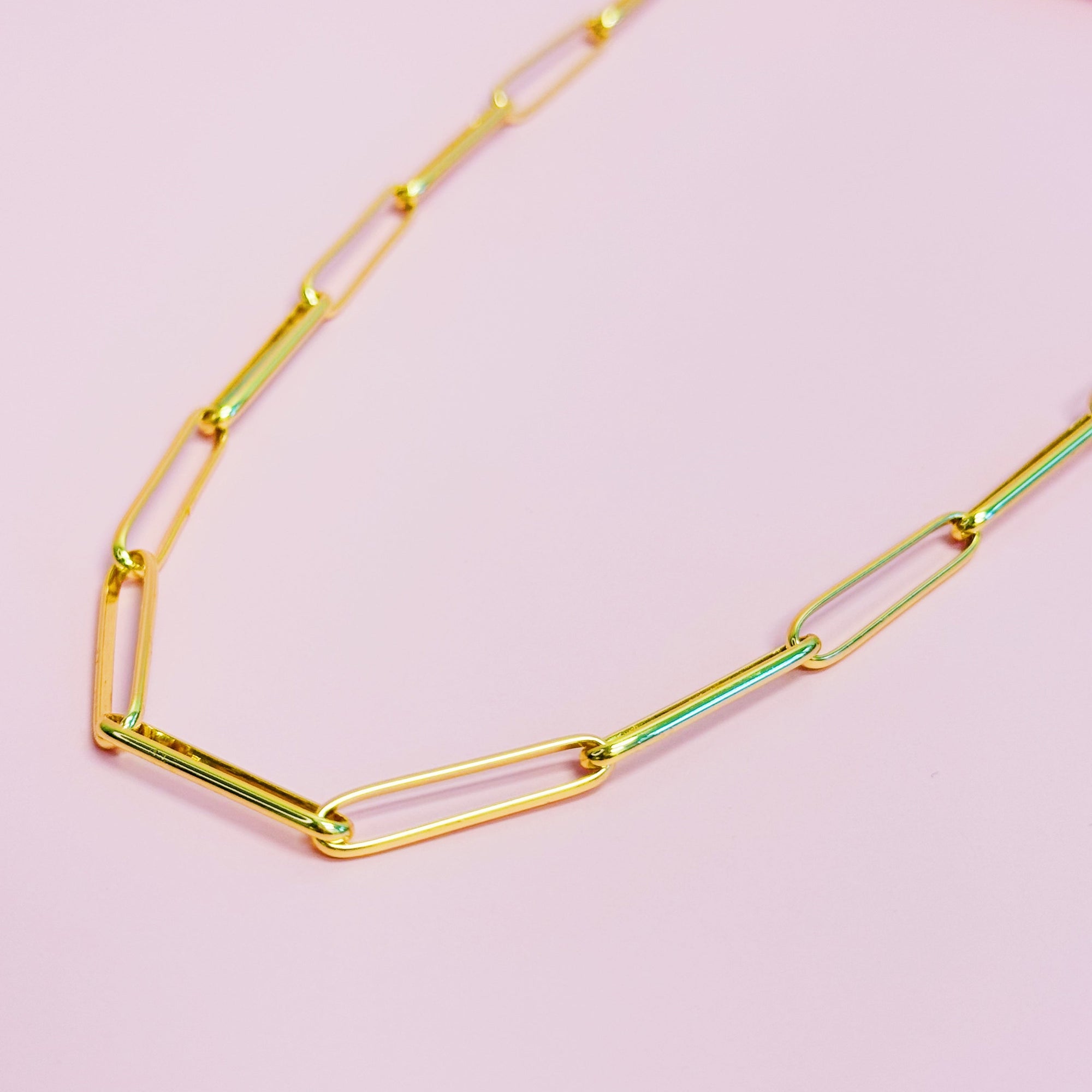 Savoy Clip-Link Statement Necklace – 18k Gold Plated Lysandra Luxe