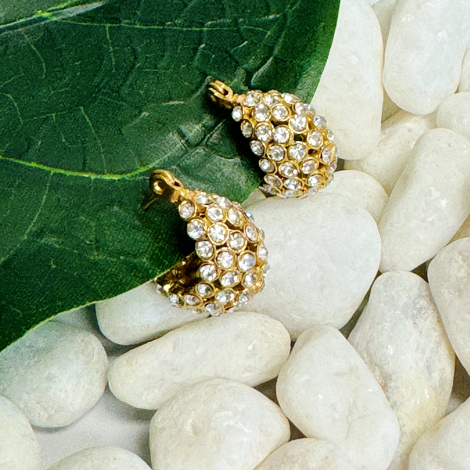 Isla Textured Sparkle Hoop Earrings – Gold Plated Mini Hoops Lysandra Luxe