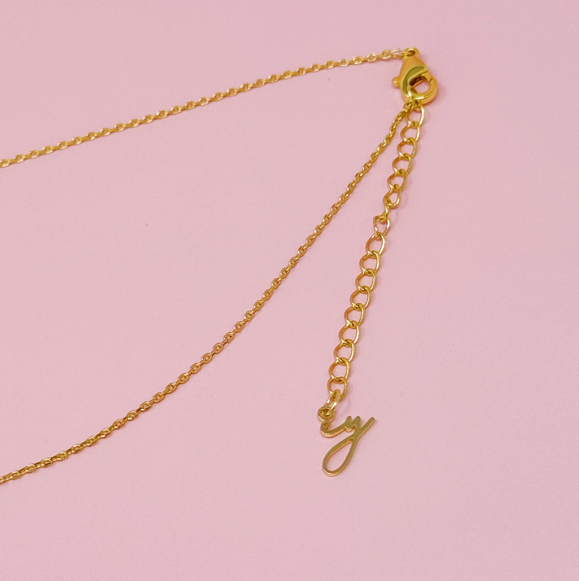 Crystal Bubble Initial Necklace – Personalized Puffy Letter Pendant with Sparkling Crystals Lysandra Luxe