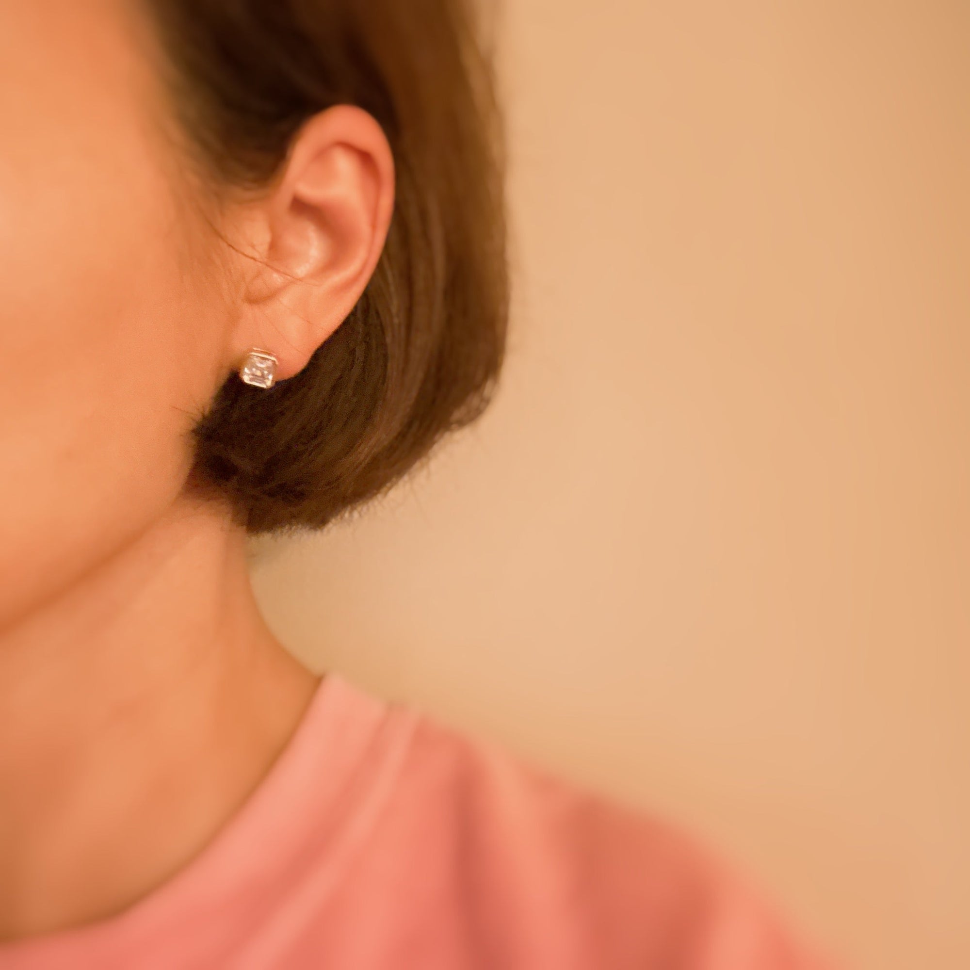 Bella Bezel Stud Earrings Set – Gold Bezel Stud Earrings for Women | Minimalist Everyday Jewelry Lysandra Luxe