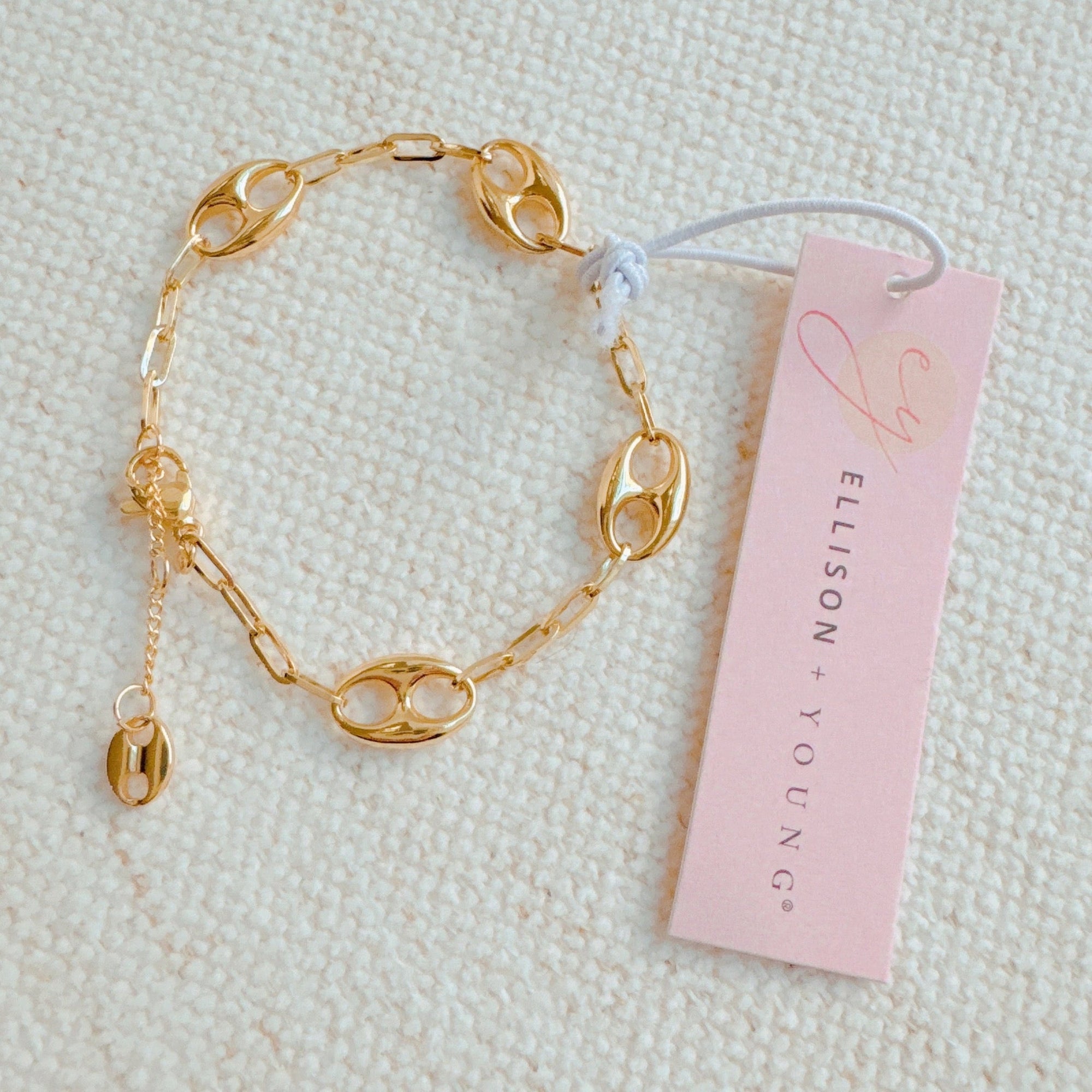 Linked Chain Horse Bit Bracelet – Equestrian-Inspired 18K Gold Bracelet for Women Lysandra Luxe