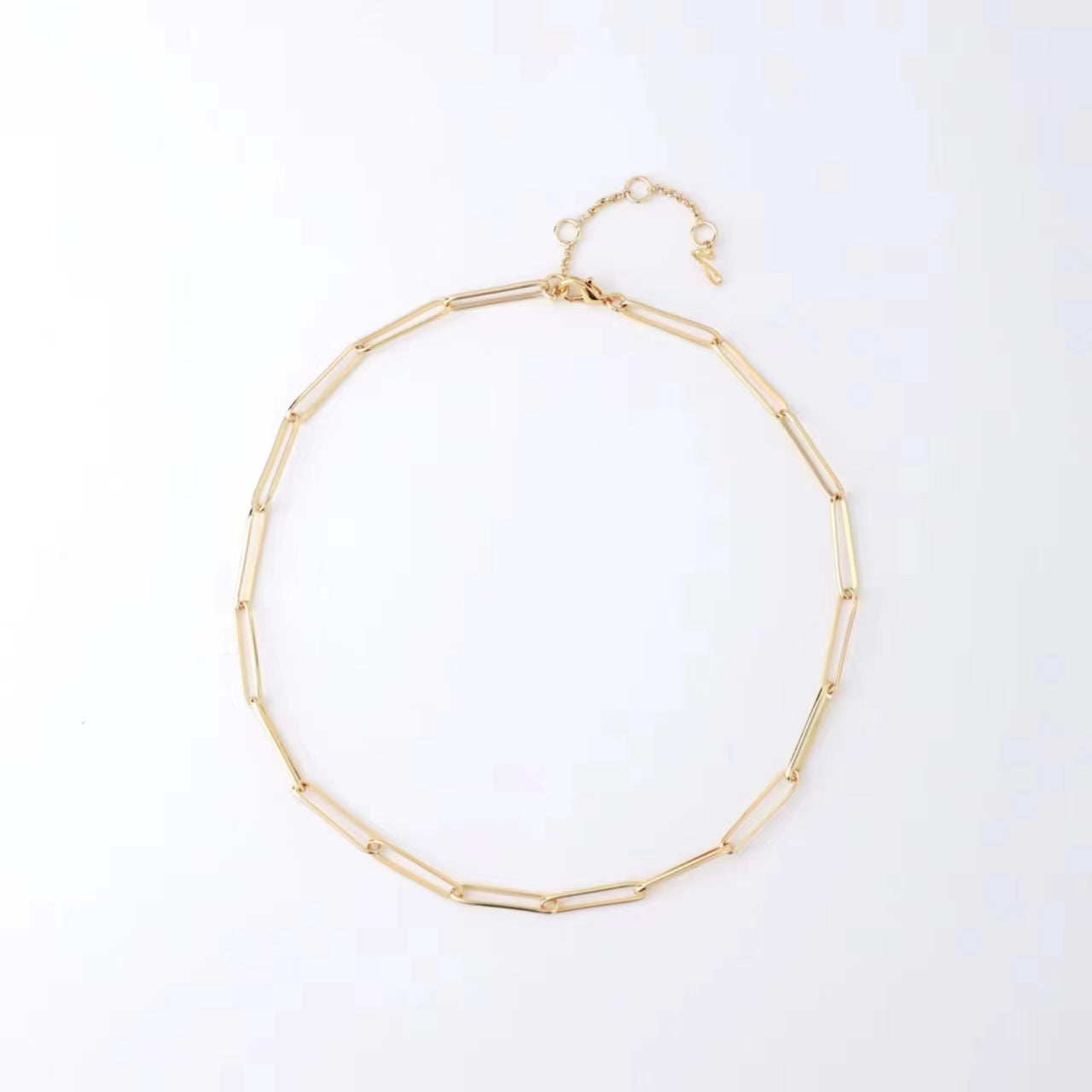 Savoy Clip-Link Statement Necklace – 18k Gold Plated Lysandra Luxe